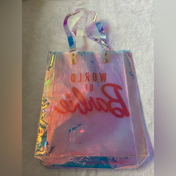 World of Barbie Plastic Tote - Picture 2 of 4